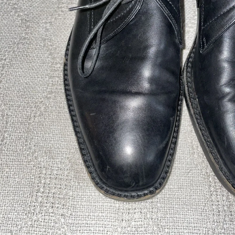 Cole Haan Italy Men’s Dress Oxfords Size 7.5 M Black Leather Business Formal